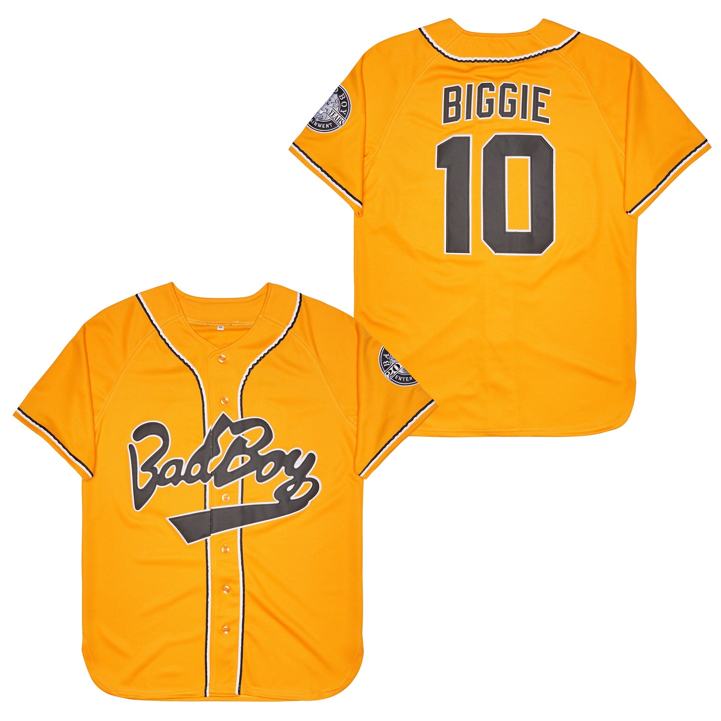 Bad Boy Movie Baseball Jersey 10 Smalls Shirt 90s Hip Hop Fashion Clothing for Men Women Stitched S-3XL