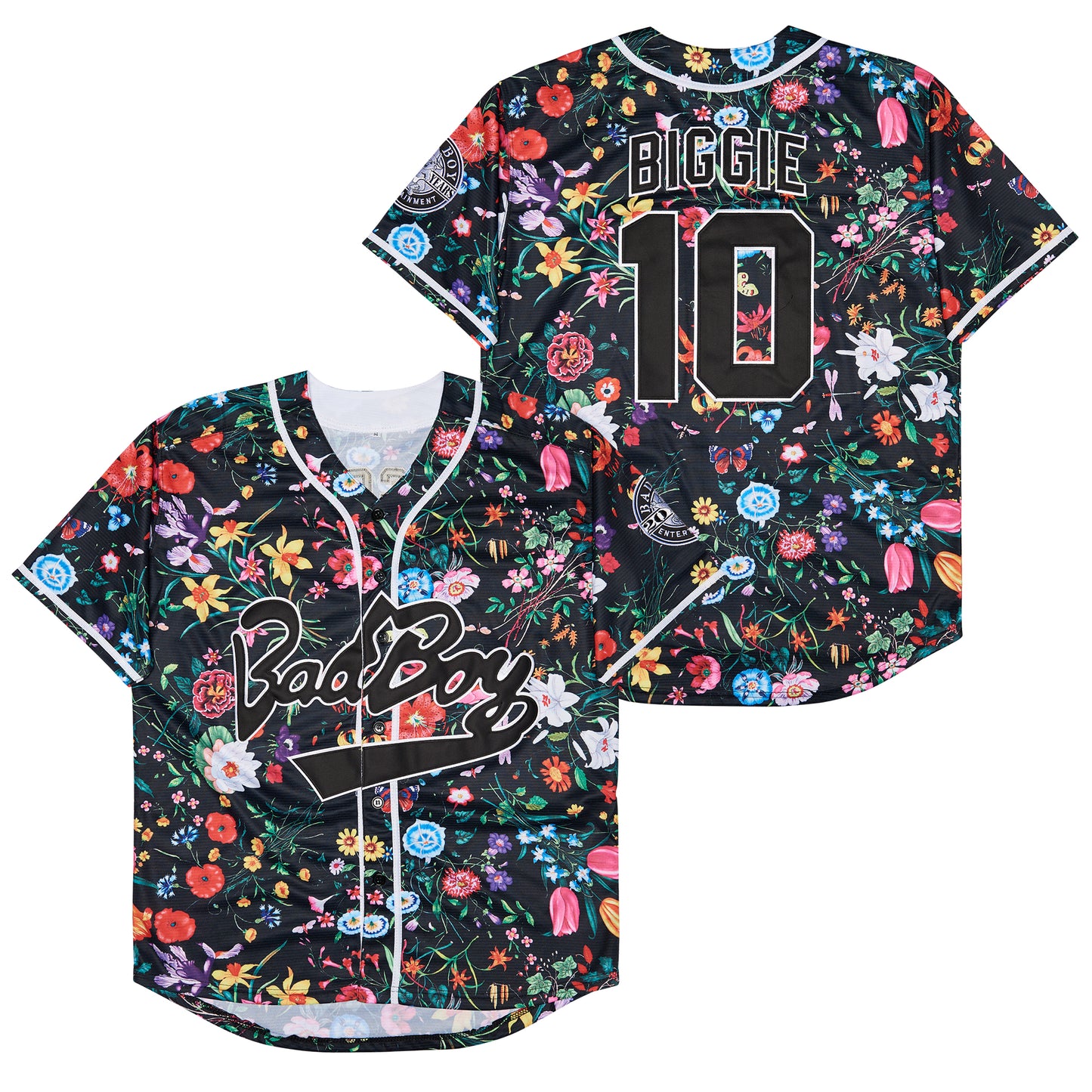Bad Boy Movie Baseball Jersey 10 Smalls Shirt 90s Hip Hop Fashion Clothing for Men Women Stitched S-3XL