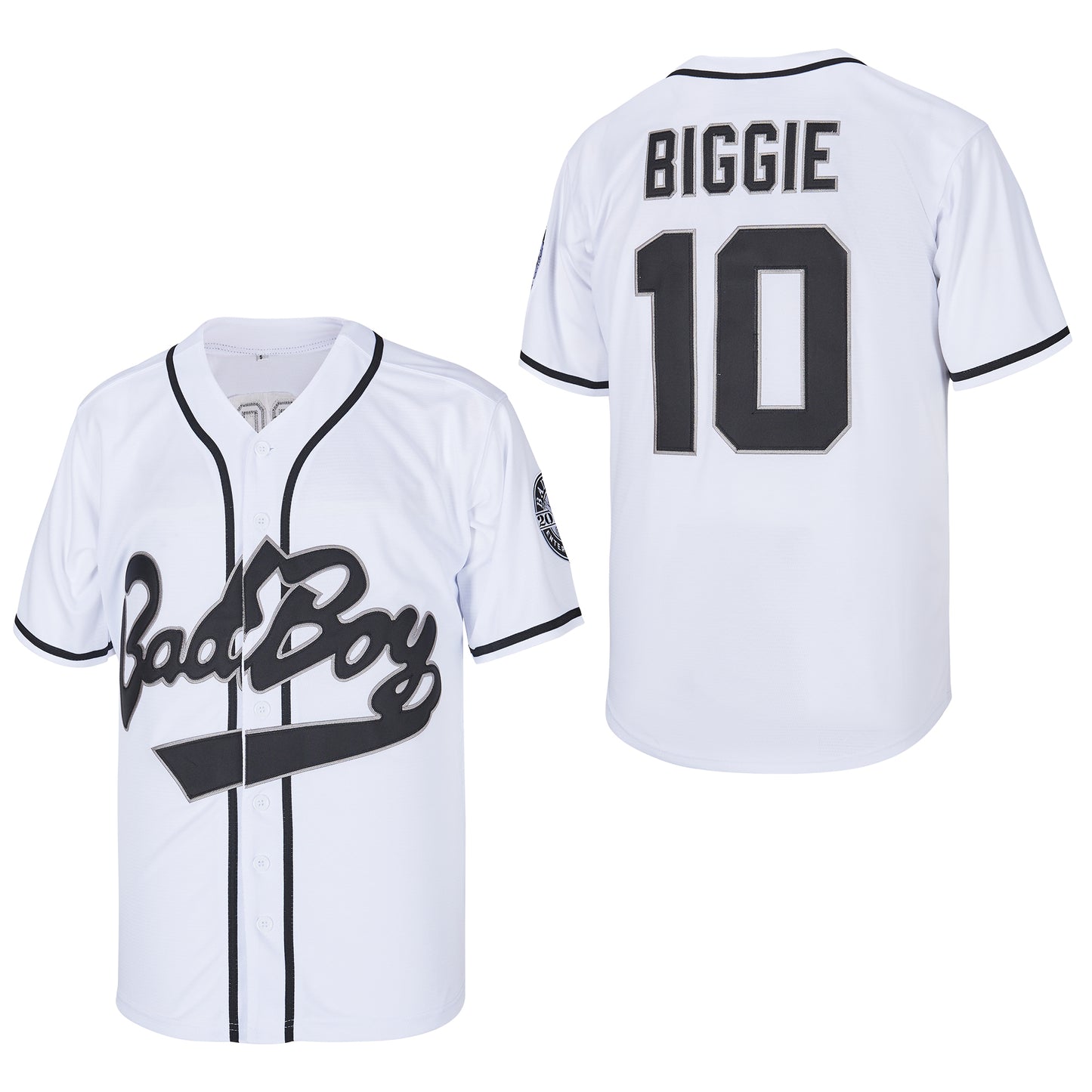 Bad Boy Movie Baseball Jersey 10 Smalls Shirt 90s Hip Hop Fashion Clothing for Men Women Stitched S-3XL