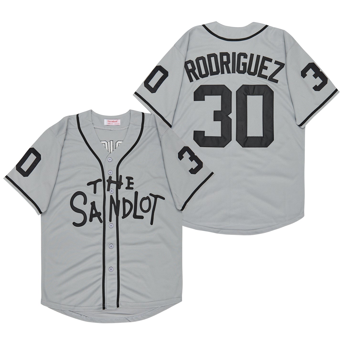 The Sandlot Benny The Jet Rodriguez Michael Squints Palledorous Alan Yeah-Yeah McClennan Baseball Jersey