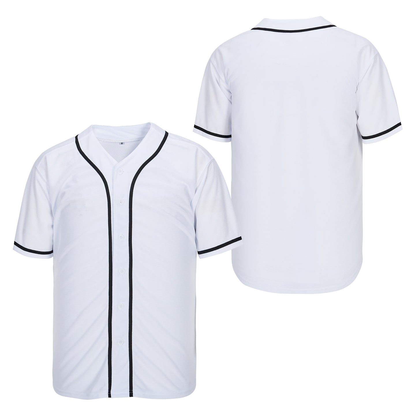 2025 New Baseball Jersey Blank Style White Black Green Yellow Blue White Stripes Brown Beige Purple Embroidery Accept Custom