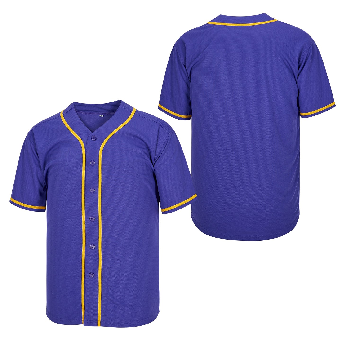2025 New Baseball Jersey Blank Style White Black Green Yellow Blue White Stripes Brown Beige Purple Embroidery Accept Custom