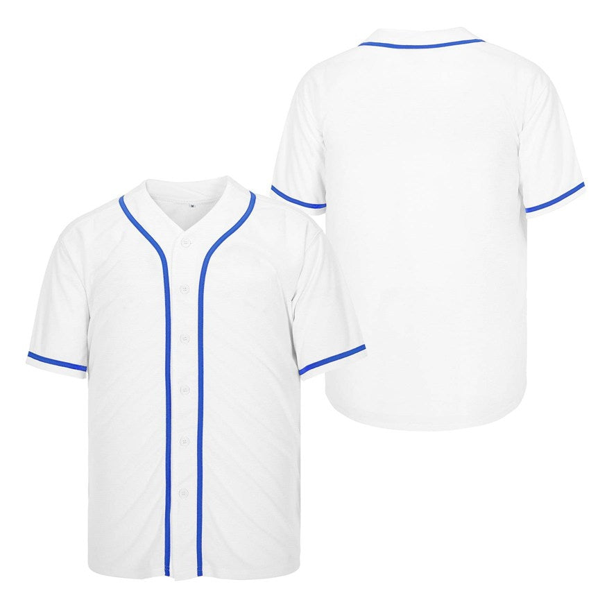 2025 New Baseball Jersey Blank Style White Black Green Yellow Blue White Stripes Brown Beige Purple Embroidery Accept Custom