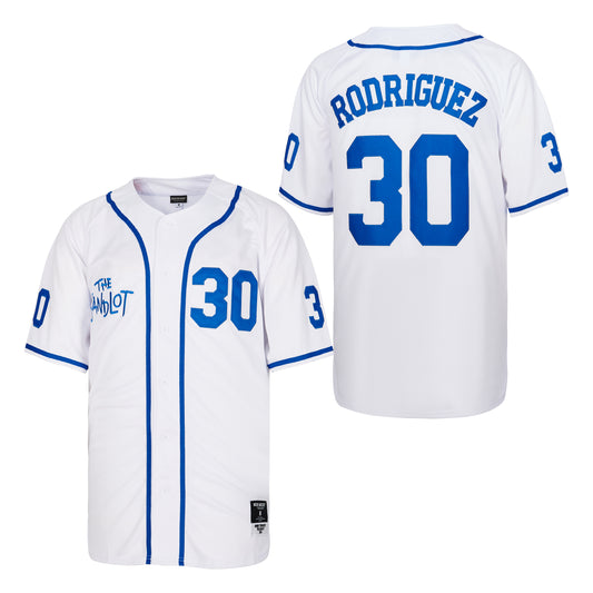 The Sandlot Benny The Jet Rodriguez Michael Squints Palledorous Alan Yeah-Yeah McClennan Baseball Jersey