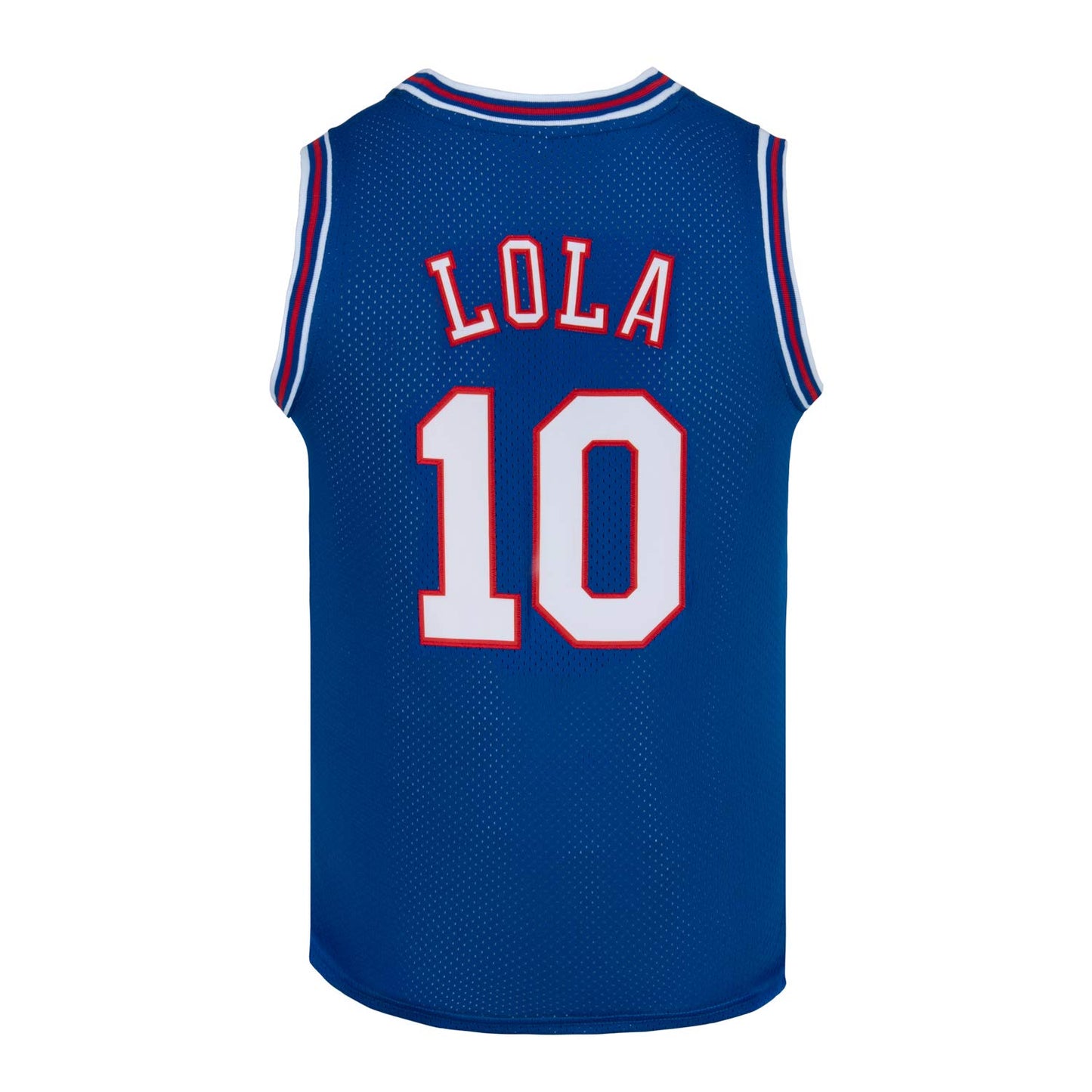 Maillots de basket-ball pour hommes #10 Lola Space Movie Jersey #1 Bugs #23 TAZ Shirts Blanc Noir Bleu Rouge Maillot de basket-ball