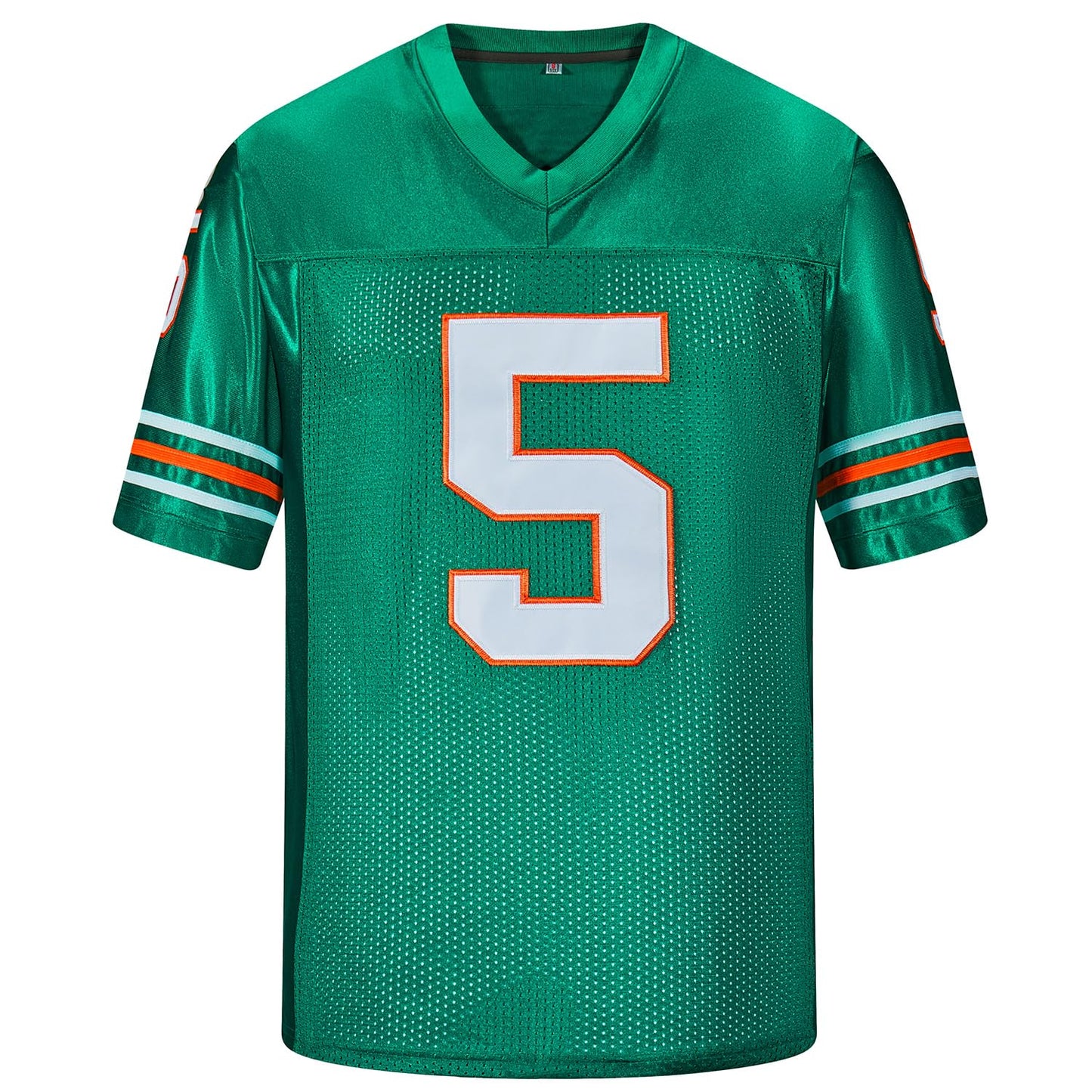 Maillot de football américain Ray Finkle 5 Ace Ventura Pet Detective Jim Carrey pour homme