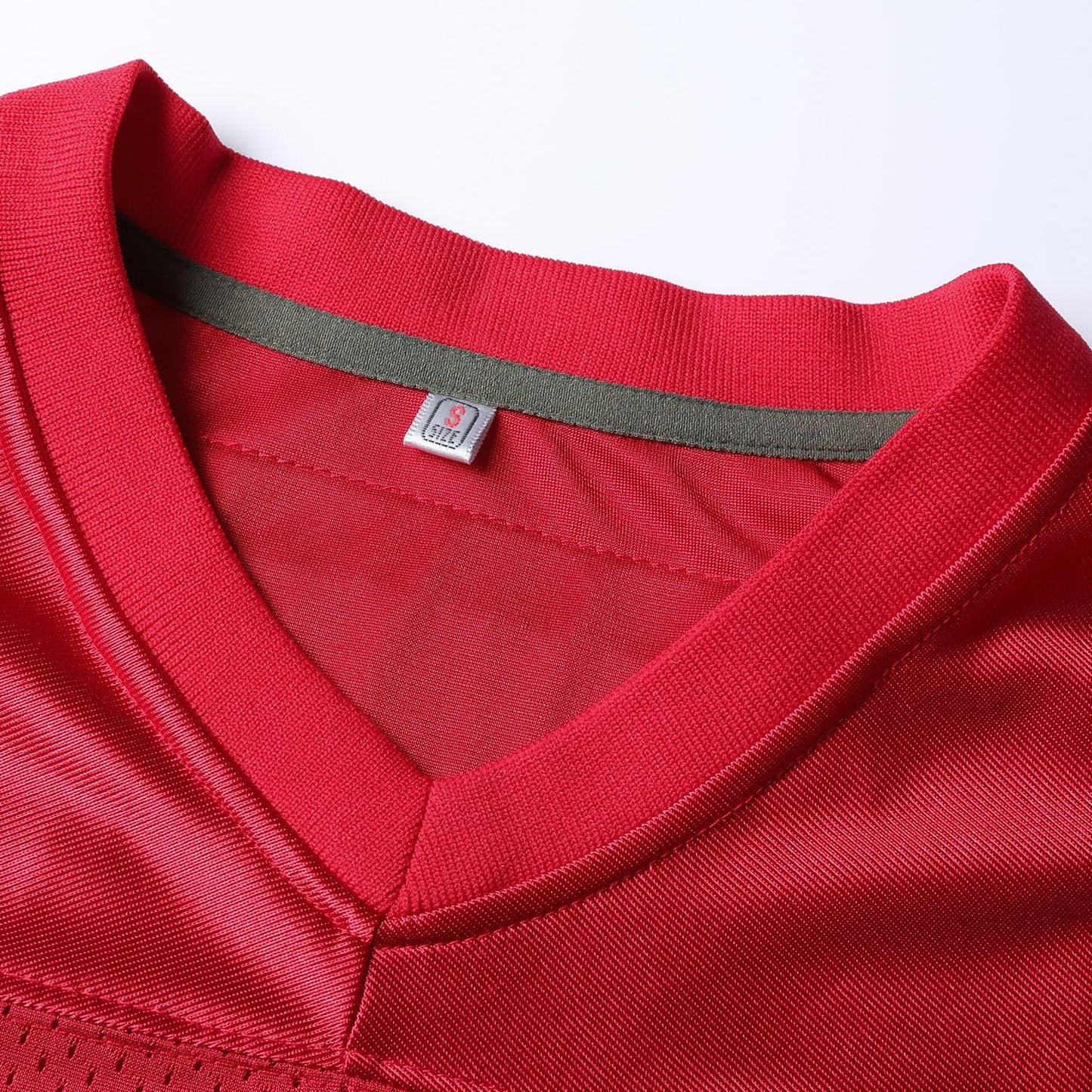 Maillot de football américain Forrest Gump n° 44, cousu, rouge, pour homme, tailles S à 3XL
