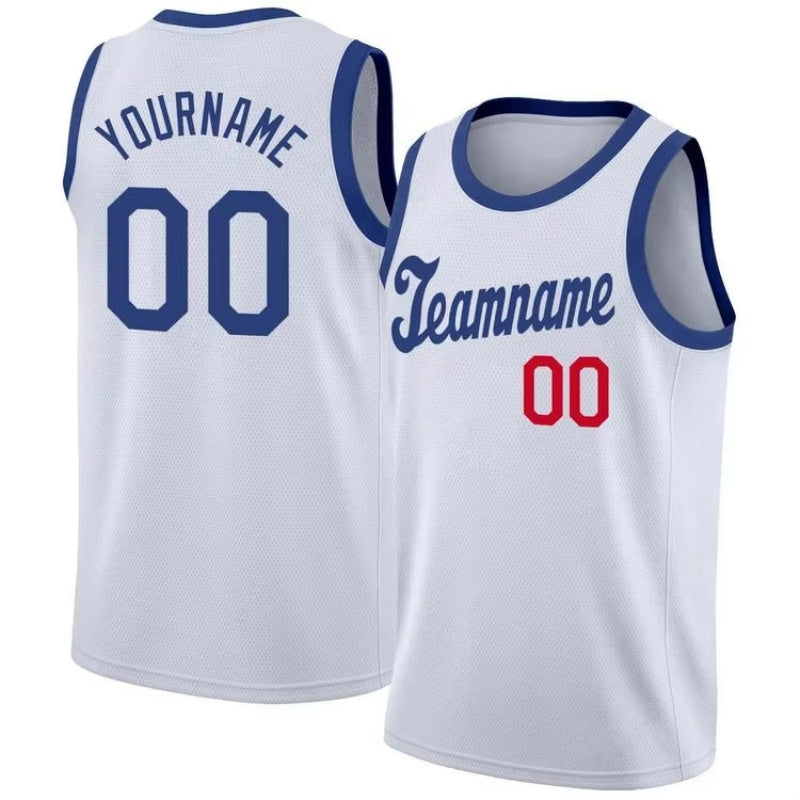 Maillot de basket personnalisé noir rouge blanc jaune vert livraison gratuite 