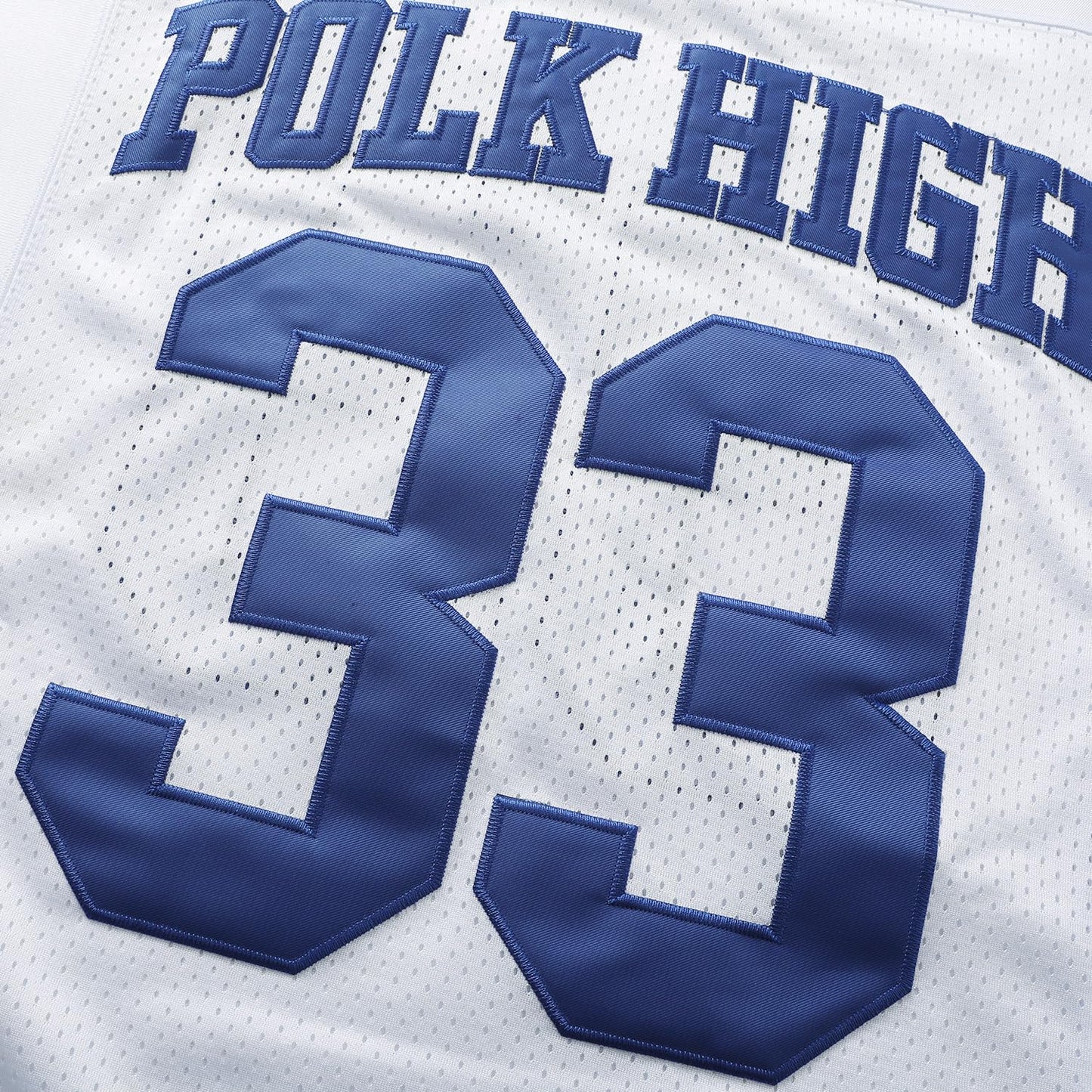 33 AL Bundy Jersey,Polk High Football Jerseys,Blue White Sports Shirt Men's 90S Hip Hop Clothing Party