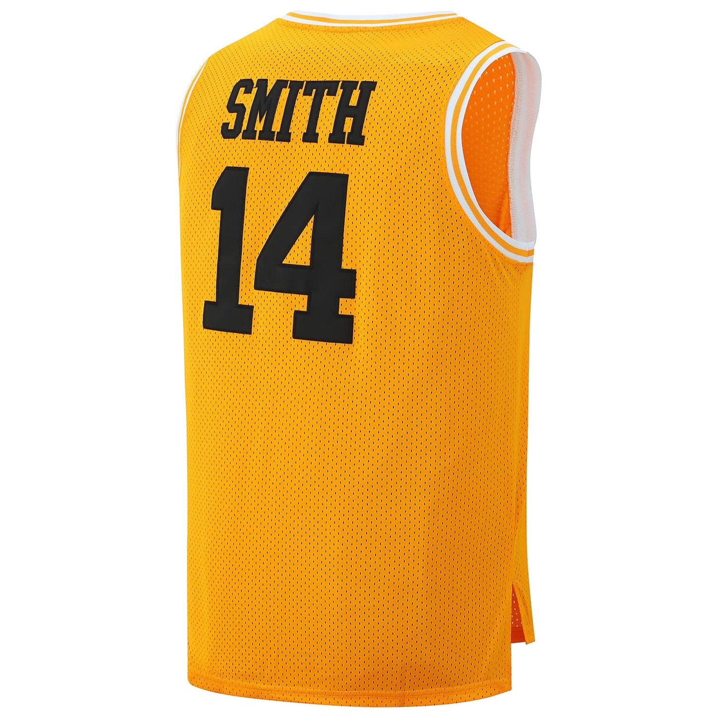 Bel Air Jersey #14 Fresh Prince Bel Air Academy Men Yellow Black Green Basketball Jerseys Sleeveless