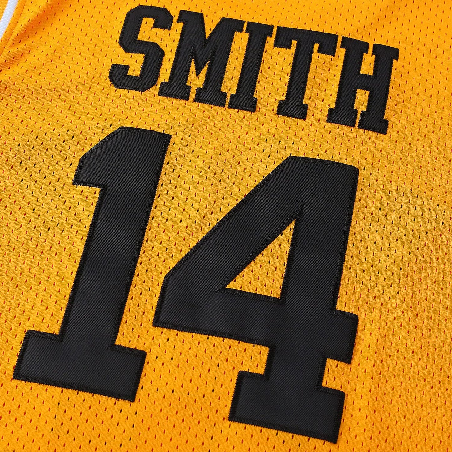 Bel Air Jersey #14 Fresh Prince Bel Air Academy Men Yellow Black Green Basketball Jerseys Sleeveless